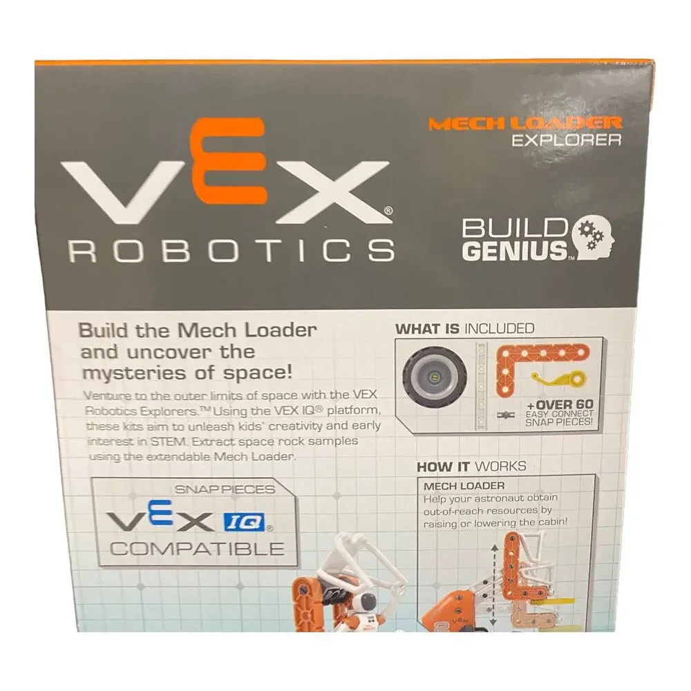 Hexbug Vex Mech Loader Explorer STEM Starter Construction Kit 70+ Pieces New